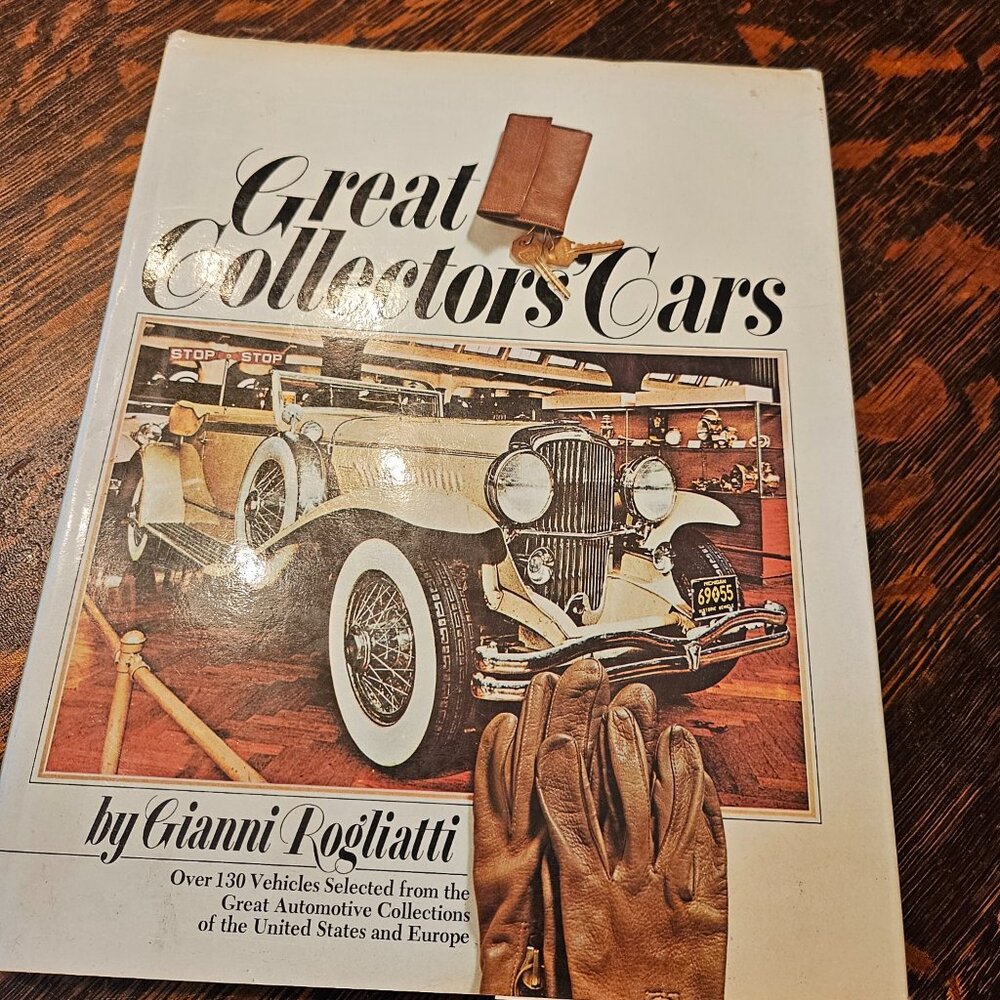 Great Collectors' Cars by Gianni Rogliatti - Vintage Hardcover Book